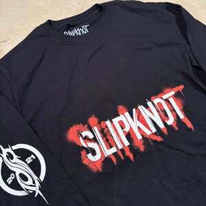 2021 SLIPKNOT DOUBLE SIDED ROCK BAND T-SHIRT Y2K MENS SIZE M